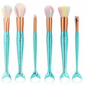 🆕 Set of mermaid makeup brushes